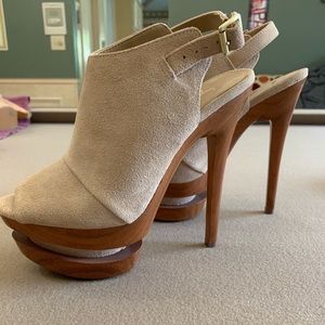 Suede Jessica Simpson Heels